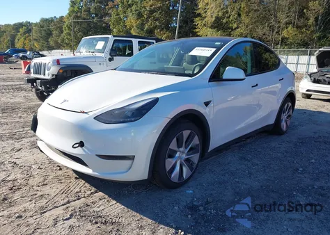 2023 Tesla Model Y Awd/Long Range Dual Motor All-Wheel Drive from USA, damaged, VIN 7SAYGDEE9PF702861